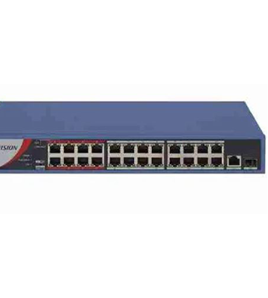 Hikvision 24 Port Fast Ethernet Smart POE Switch Model DS-3E1326P-EI/M